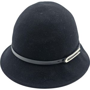 Women’s Vintage Wool Cloche Hat