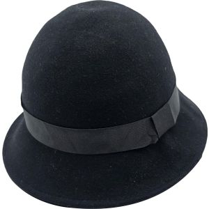 Women’s Vintage Wool Cloche Hat
