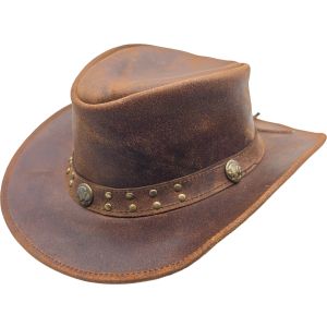 Genuine Leather Cow boy Hat