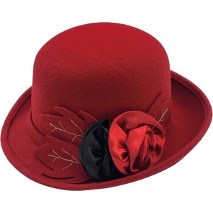 Women's Premium Wool Cloche Hat