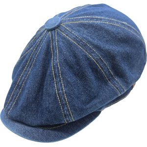 Denim Summer Newsboy Cap 
