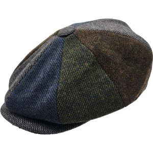 Patchwork Newsboy Cap