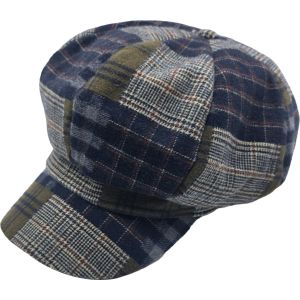 Women’s Patchwork Newsboy Cap