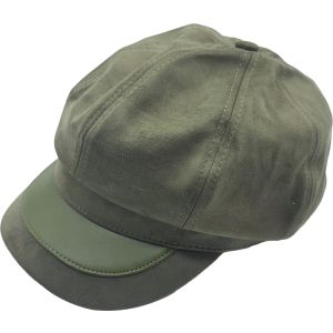 Faux Suede Women’s Newsboy Cap