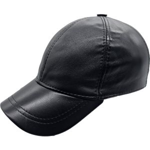 Classic Genuine Leather Baseball Cap