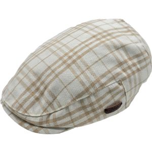 Summer Plaid Flat Cap