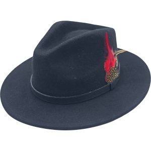 Wool Felt Classic Fedora Hat