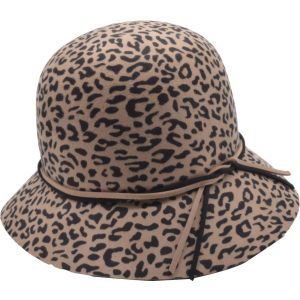 Womens Wool Vintage Cloche Hat