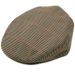 Checked Tweed Flat Cap