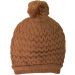 Angora Beanie Hat - Light Brown