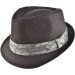 Summer Trilby Hat - Black