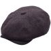 Tweed Newsboy Cap - Navy