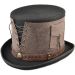Leather Strapped Topper Hat