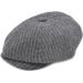 Herringbone Newsboy Cap