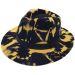 Patterned Wool Felt Fedora Hat