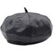 Classic Faux Leather Beret 