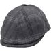 Patterned Newsboy Cap