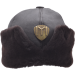 Real Leather Round Bork Hat