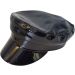 Faux Leather Captains Breton Cap