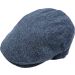100% Wool Herringbone Flat Cap