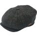 Classic Wool Olive Green Newsboy Cap