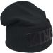 KING Black Knitted Woolly Beanie