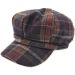 Womens Newboy Cap-Burgundy