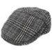 Kids / Childrens Elastic Checked Flat Cap