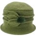 Women's Wool Vintage Cloche Hat