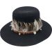 Wool Felt Boater Hat