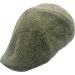 Herringbone Tweed 6 Panel Flat Cap