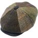 Wool Patchwork Newsboy Caps