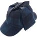Check Pattern Sherlock Holmes Deerstalker Hat