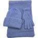 Winter Gift Set – Knitted Beanie, Scarf & Gloves (3-Piece Set)