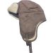 Faux Leather Trapper Hat