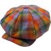 Multi-Colour Big Apple Newsboy Cap