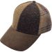 Patchwork Wool Baseball Cap