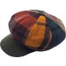 Patchwork Multi-Colour Women’s Newsboy Cap