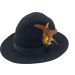Women’s 100% Wool Round Cloche Hat