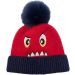 Knitted Monster Face Beanie Hat
