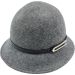 Women’s Vintage Wool Cloche Hat