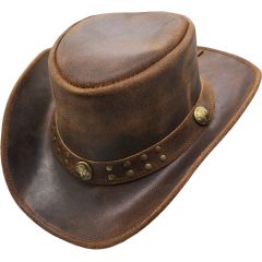 Genuine Leather Cow boy Hat