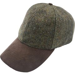Wool & Suede Baseball Cap