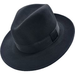 Classic Wool Felt Fedora Hat