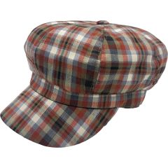 Classic Checked Women's Cap