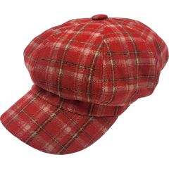Classic Checked Women's Cap