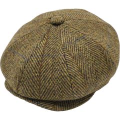Kids Herringbone Newsboy Cap