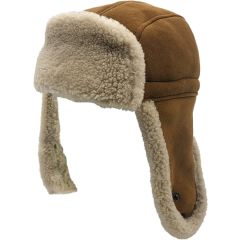 Genuine Leather Trapper Hat
