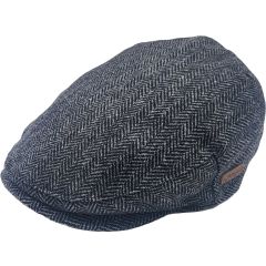 Classic Herringbone Flat Cap