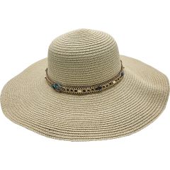 Womens Wide Brim Summer Hat